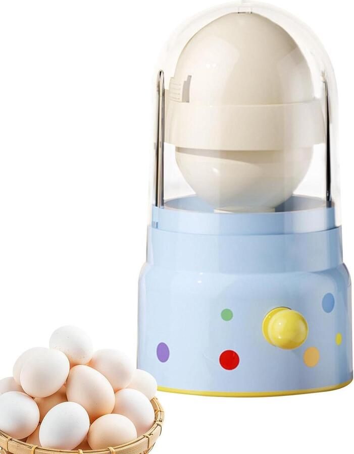 Eier Shaker Keuken Blender Eieren Mixen Handmatig Mengen Zonder Breken 9x9x9 cm Blauw