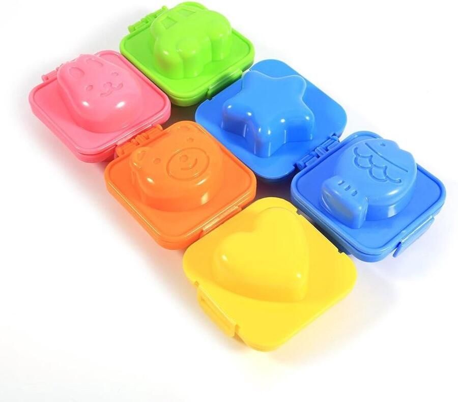 Eivormige Keukenvormpjes Diy Sushi Vorm Keuken DIY Set van 6 Leuke Vormen