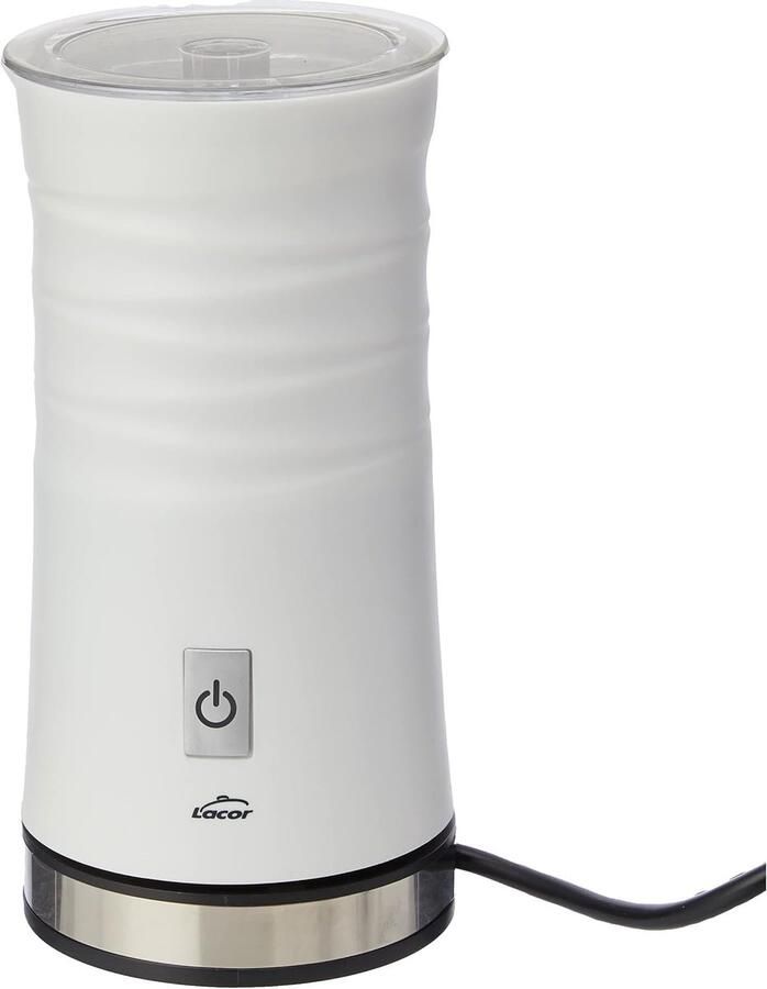 Electric Milk Frother 3-in-1 with 500W Power White