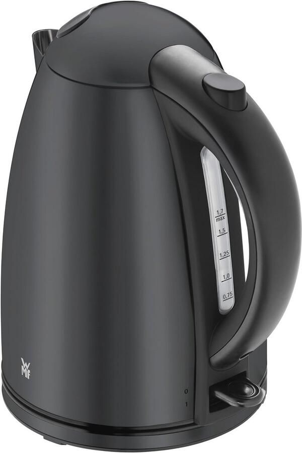 Elegante Elektrische Waterkoker van Roestvrij Staal 1 7L 2400W met Kalkfilter en Verlicht Waterniveau Indicator
