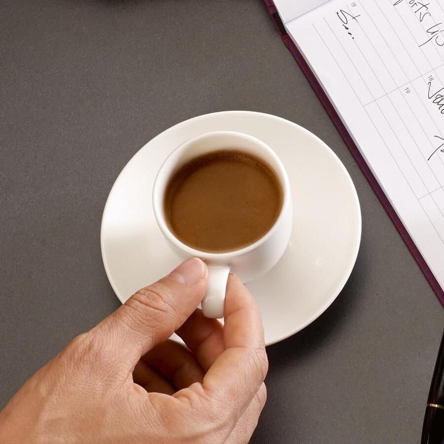 Elegante Espressokop Mokka Kopje Hoge Kwaliteit Keramiek