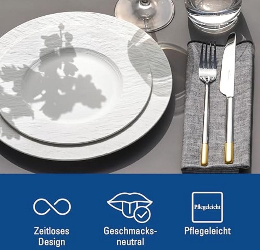 Elegante Gouden Bestekset 30-delig