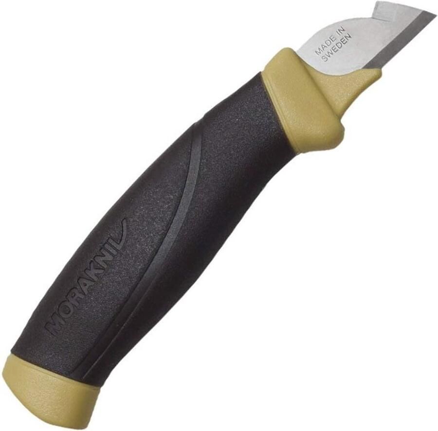 Elektricienmes meerkleurig – multifunctioneel stript cuttermes met kunststof handgreep