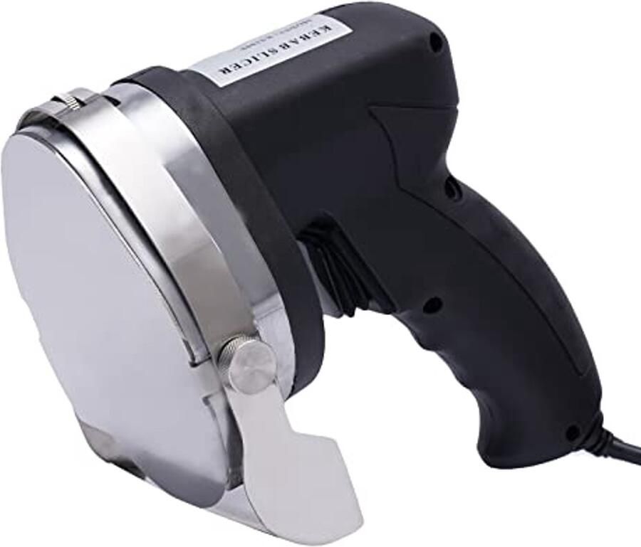 Elektrisch döner snijmes met verstelbare snijdikte voor perfecte snijresultaten - Foto 1