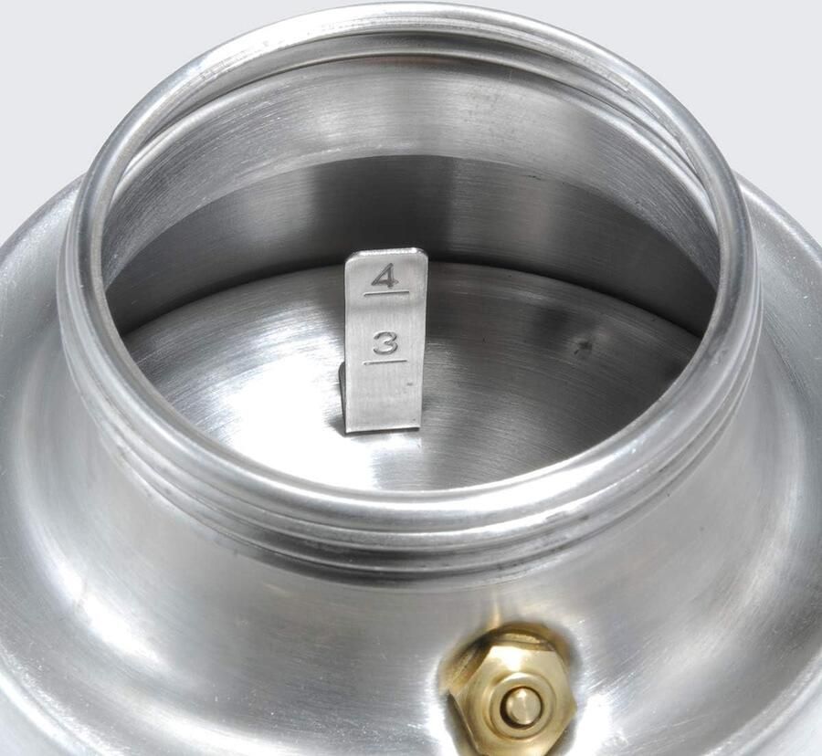 Elektrisch Espressomachine voor 3 Kopjes RVS Met Automatische Uitschakeling