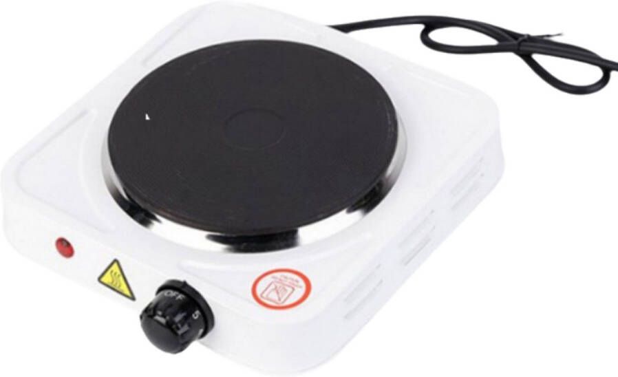Elektrische kookplaat Elektrisch fornuis Draagbaar minifornuis Oververhittingsbeveiliging 1 pit 1000W