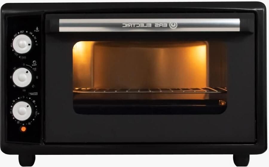 Elektrisch Fornuis 38 Liter met Turbo en Grillfunctie