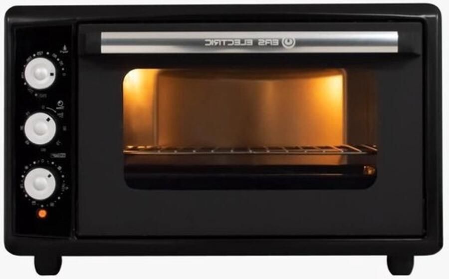 Elektrisch fornuis 38 Liter Turbo- en grillfunctie