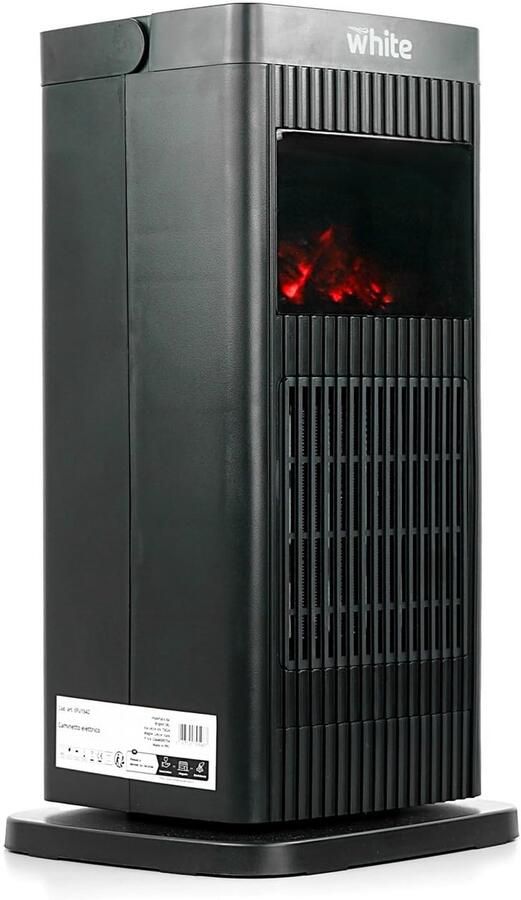 Elektrisch fornuis laag energieverbruik 230 V elektrische verwarming met ledlicht vlameffect 3D elektrische verwarming instelbaar vermogen 900-1500 W
