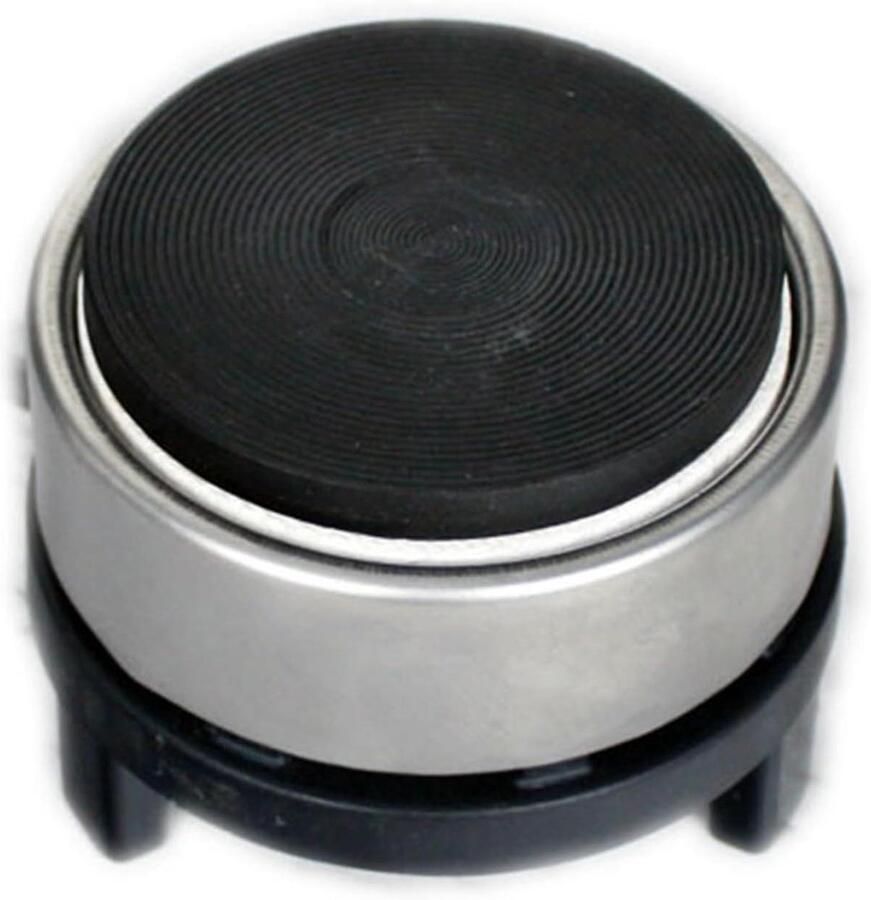Elektrisch Fornuis Mini Kookplaat Koffie Zetten Gietijzeren Brander 15x15x10 cm Zwart