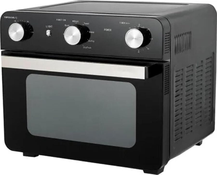 Elektrisch fornuis Oven Convectieoven Thuis koken Grote capaciteit 24 liter Zwart