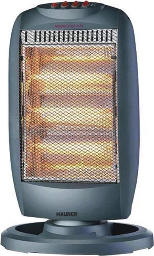 Elektrisch Halogeen Fornuis met Draaibaar Element 400W tot 1200W