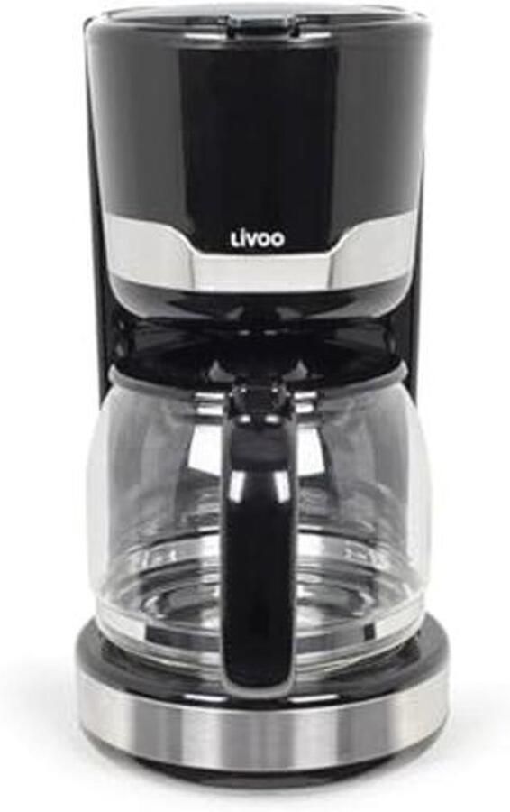 Elektrisch Koffiezetapparaat 14 Kopjes met Warmhoudfunctie en Druppelbescherming