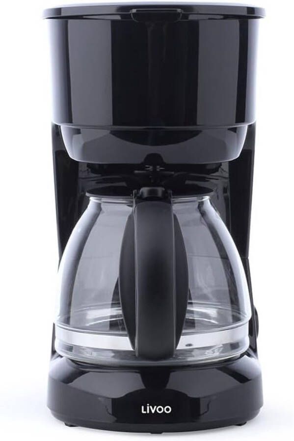 Elektrisch Koffiezetapparaat 750 ml 600 W met Warmhoudfunctie en Glazen Karaf