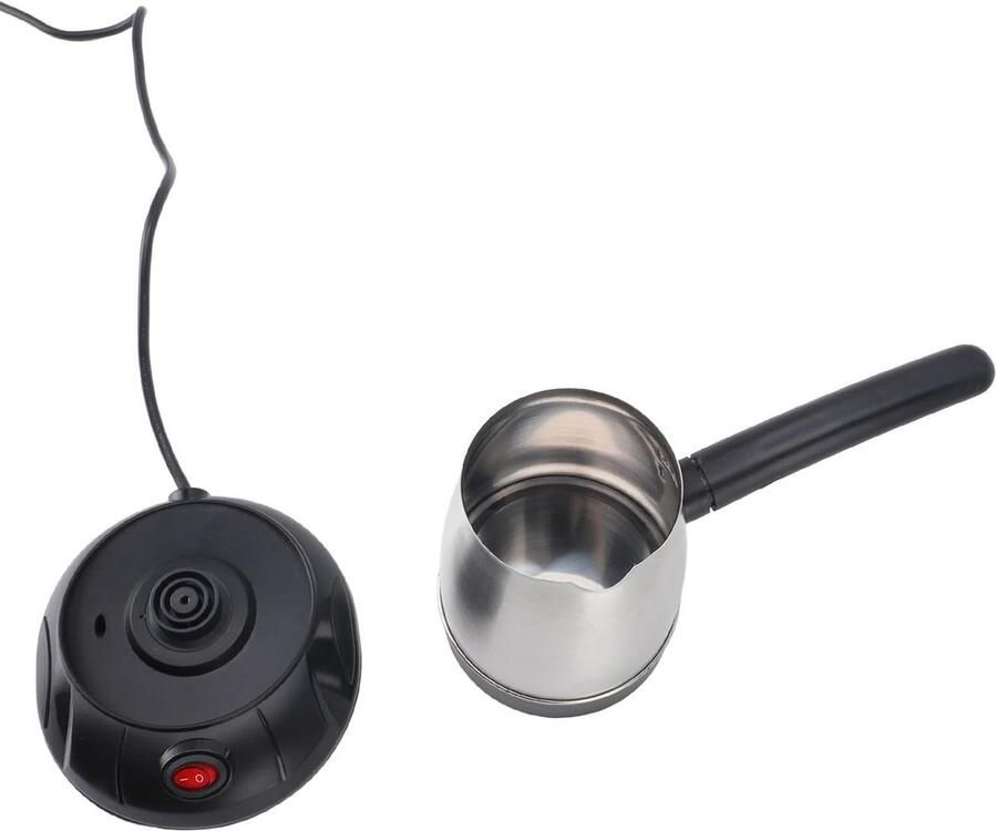 Elektrisch Koffiezetapparaat Roestvrij Staal Grote Capaciteit 500ml Multifunctioneel Voor Koffie Thee en Melk