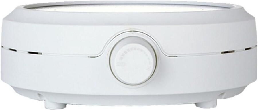 Elektrisch Kookplaatje Mini Fornuis Kooktoestel Water Koken Laag Energieverbruik 19 x 6.5 cm Wit