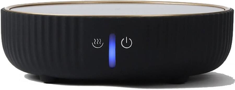 Elektrisch Kookplaatje Mini Fornuis Thee Zetten Infrarood Verwarming Diameter 20.5 cm Zwart