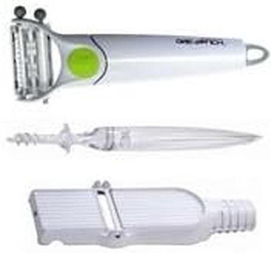 Elektrisch Schilmes met Verschillende Messen voor Groente en Fruit