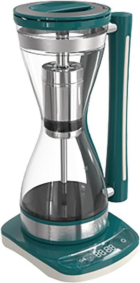 Elektrisch Sifon Koffiezetapparaat Vacuüm Koffiepot Thuis Koffie Zetten 3 Versnellingen Instelbaar 240 ml Capaciteit Zwart