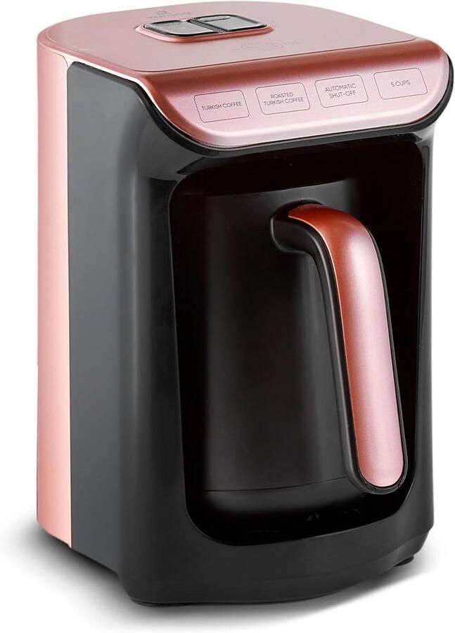 Elektrisch Turks Koffiezetapparaat met Houtskool Smaak voor 5 Kopjes