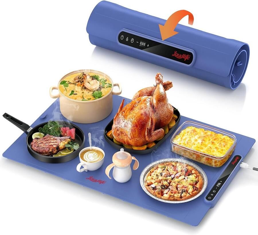 Elektrisch Warmhoudpaneel met Instelbare Temperatuur voor Buffet en Feestjes