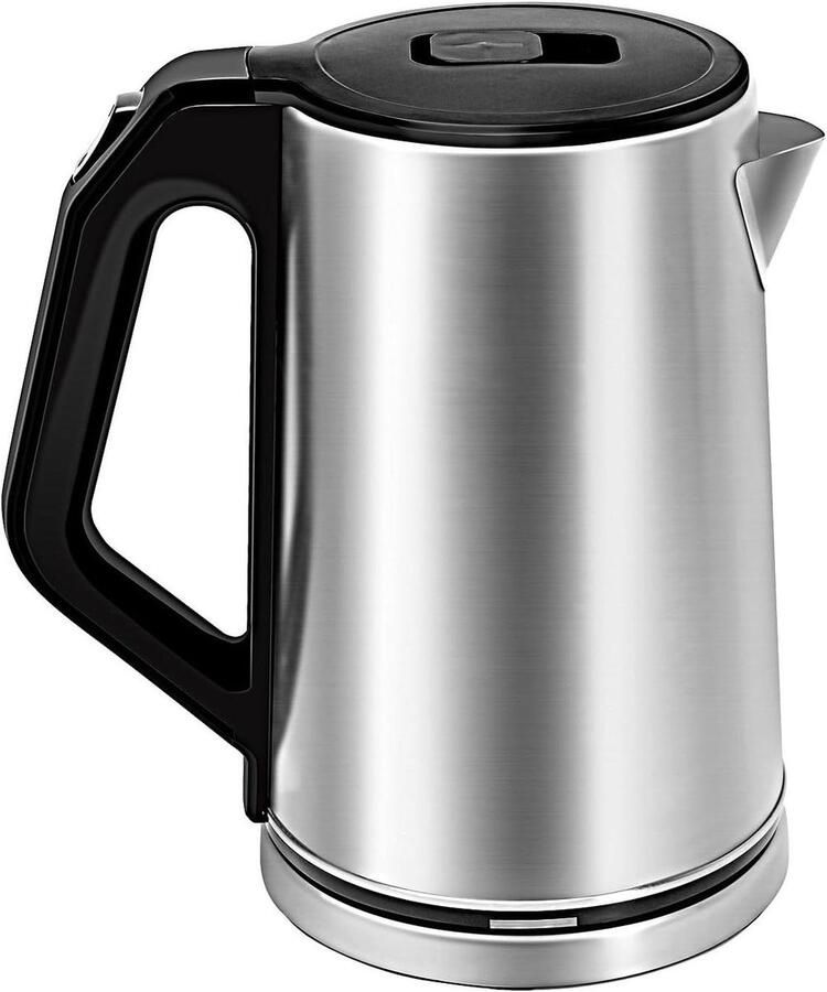 Elektrisch Waterkoker Reiskoker Kookpot Snel Water Koken Automatische Uitschakeling 2.0 Liter Zilver