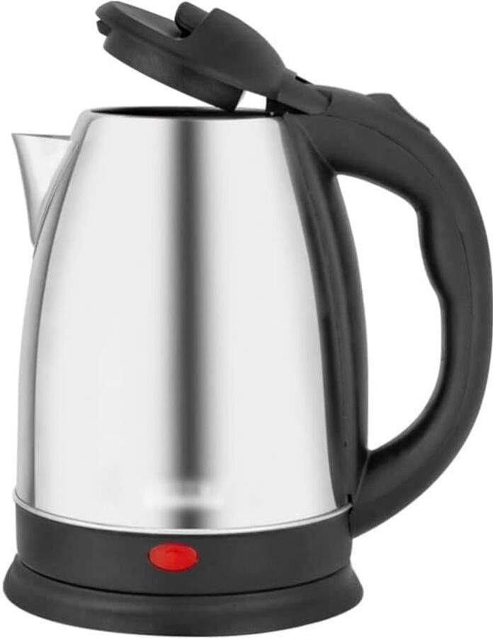 Elektrisch Waterkoker RVS Snel Water Koken Automatische Uitschakeling 2 Liter Zilver