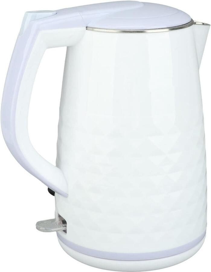 Elektrisch Waterkoker Snelkoker Heet Water Koffie en Thee Zetten Automatische Uitschakeling 2 Liter Wit