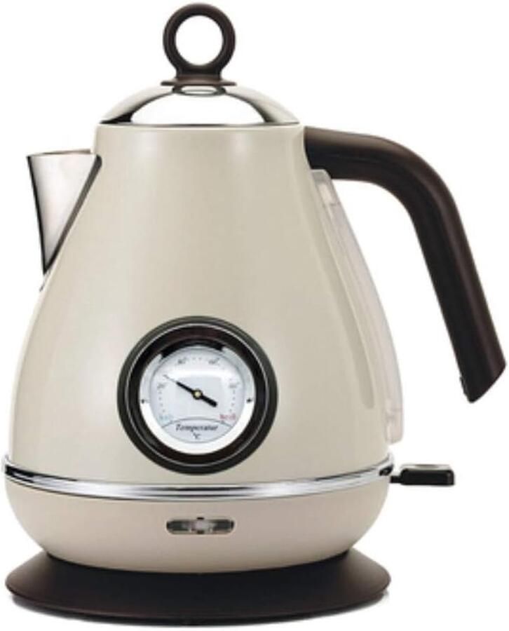 Elektrisch Waterkoker Snelkoker Theepot Snel Water Koken Automatische Thermostaat 1.5L Wit