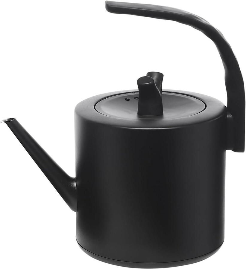 Elektrische Waterkoker Thee en Koffie Snel Warme Drank Instelbare Temperatuur 1 Liter Zwart
