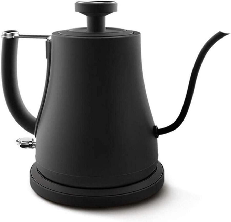 Elektrisch Waterkoker Thee Ketel Koffie Zetten Precisie Gietuitloop 900W Zilver