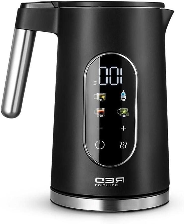 Elektrisch Waterkoker Thee Ketel Snel Water Koken 5 Warmtestanden 1.7 Liter Rood