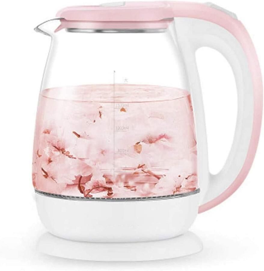 Elektrisch Waterkoker Thee Ketel Snel Water Koken Temperatuur Controle 1.8 Liter Rood