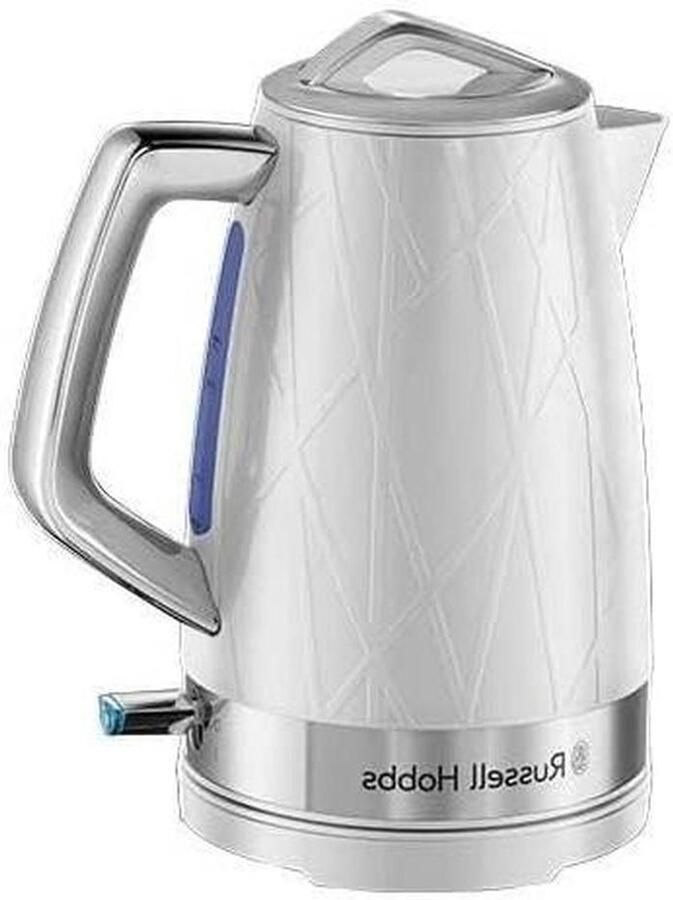 Elektrisch Waterkoker Thee Waterkoker Snel Water Koken RVS Look 1.7 Liter Wit
