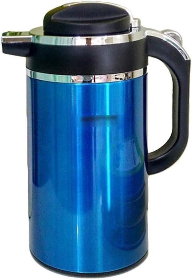 Elektrisch Waterkokers Dubbelwandige Waterkoker Snel Water Koken Dubbele Laag Isolatie 2 Liter Blauw