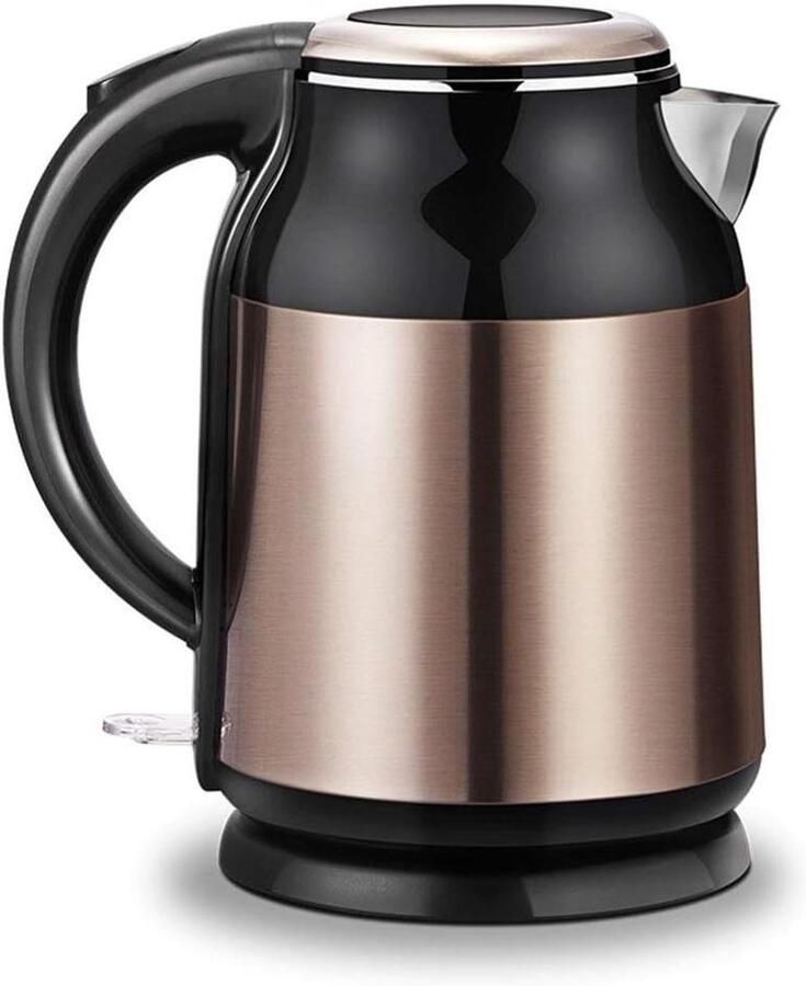 Elektrisch Waterkokers Theepot Koken Snel Water Koken Automatische Uitschakeling 1.8 Liter Goud