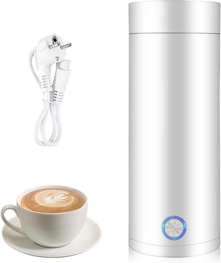 Elektrische waterkoker 400 ml 3-in-1 reiswaterkoker klein roestvrijstalen voering snelle elektrische waterkoker met automatische uitschakeling