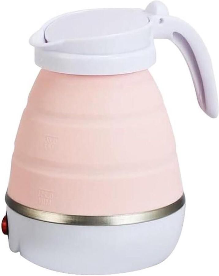 Elektrisch Waterkokertje Reis Waterkoker Water Koken Opvouwbaar Ontwerp 600 W Wit