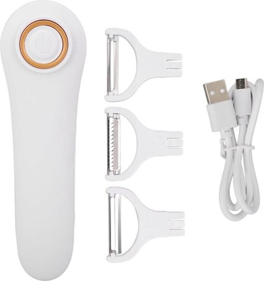 Elektrische aardappelschiller Aardappelschilmachine Aardappel USB Elektrisch Schilapparaat