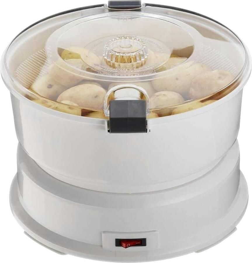 Elektrische Aardappelschiller Groente Spinner Snel Groenten Bereiden Multifunctioneel Apparaat 1kg Capaciteit