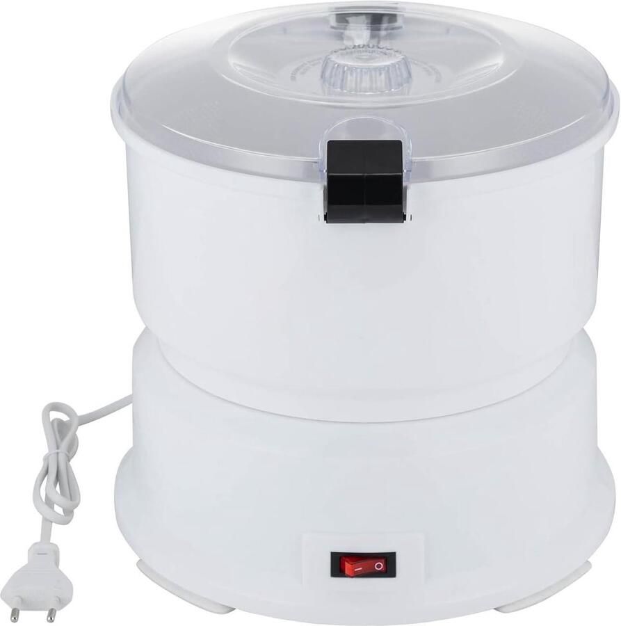 Elektrische Aardappelschilmachine Automatische Schillen Keukenwerk Besparen Grote Capaciteit 0.8 kg Wit