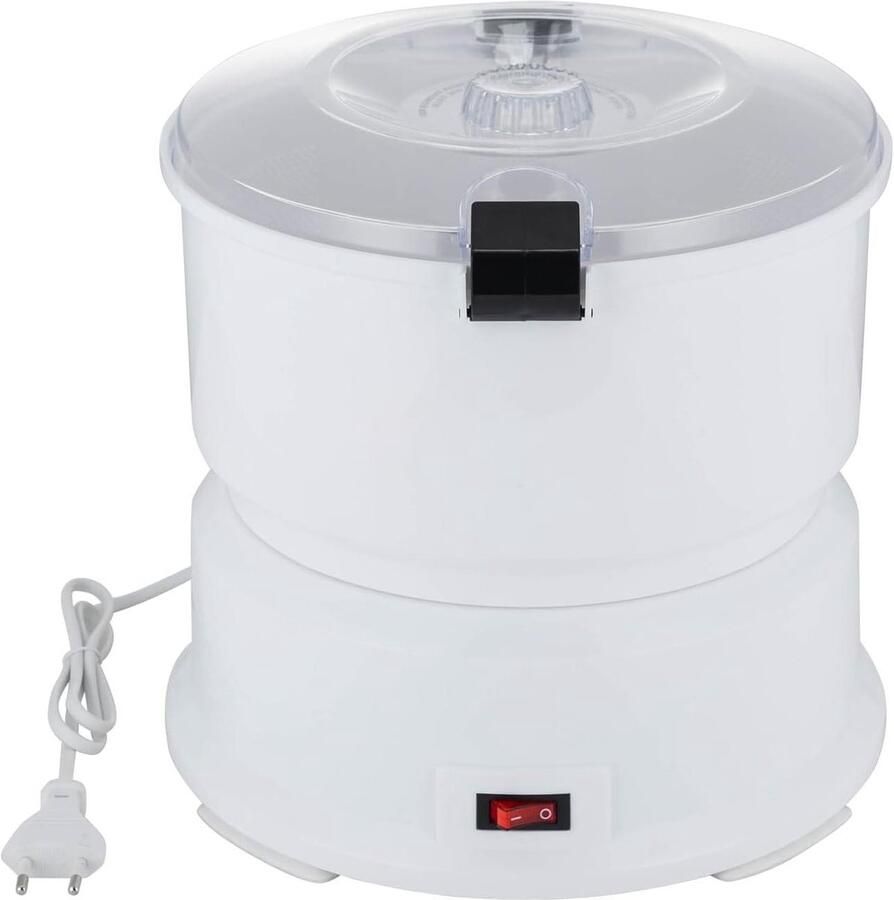Elektrische Aardappelschilmachine Automatische Schilmachine Snel Groenten Schillen 85W Pure Koper Motor 0.8 kg Capaciteit Wit