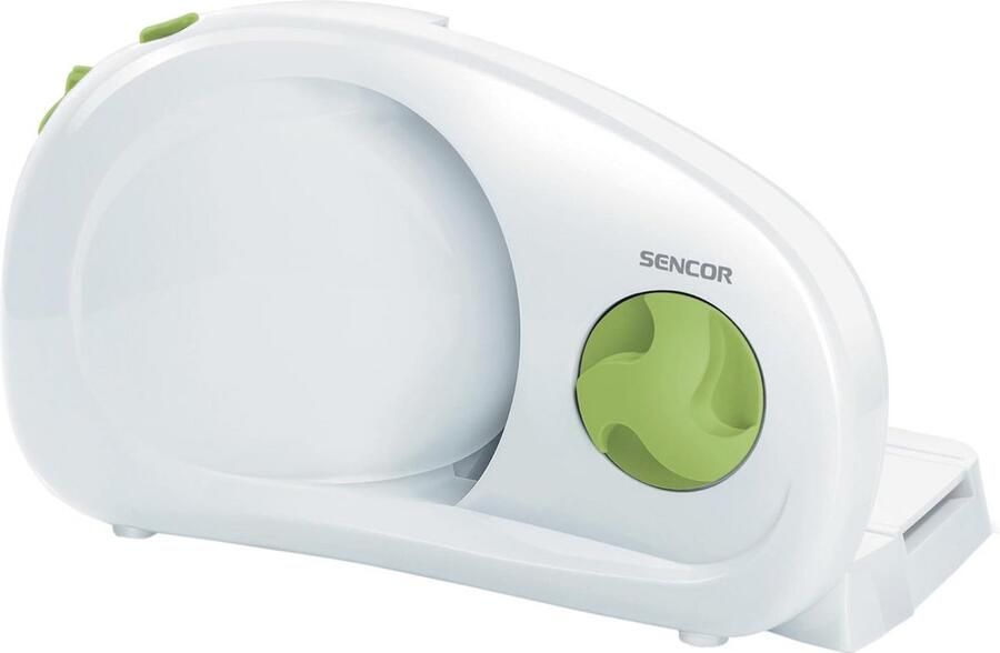 Elektrische Allessnijder Krachtige en Compacte Snijmachine voor Vlees Brood en Kaas met Instelbare Snijdikte