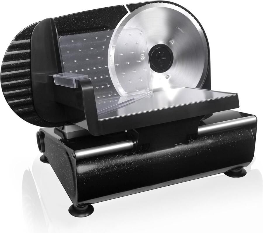 Elektrische Allessnijder voor Brood en Worst Snijmachine 0-15 mm 150 W