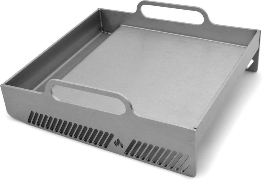 Elektrische Bakplaat Grillplaat Buiten Koken Gietijzeren Plaat 30x26 cm Zwart