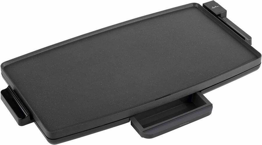Elektrische Bakplaat Grote Grillplaat Gezellig Eten Gepatenteerde Weerstand 60x35cm Zwart