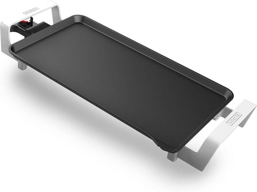 Elektrische Bakplaat Multiplate Gezond Koken Chemisch Vrij Oppervlak 46 x 26 cm Zwart