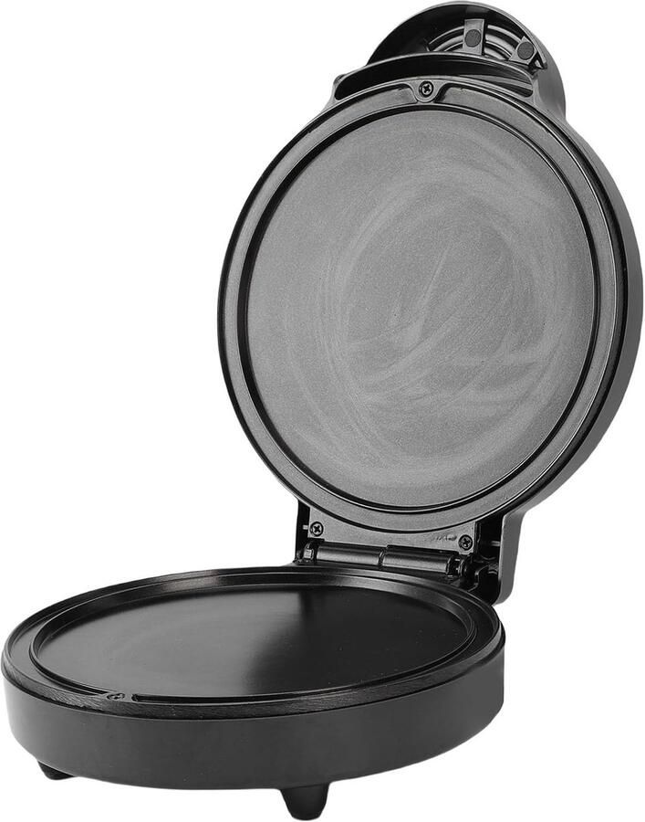 Elektrische Bakplaat Pizzamaker Pannenkoekenpan Snel Koken Dubbelzijdig Verwarmend 6.89 Inch