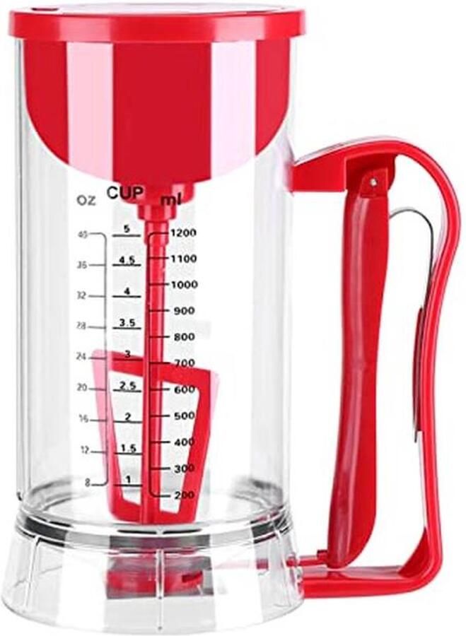 Elektrische Beslag Mixer Dispenser voor Pannenkoeken en Cupcakes