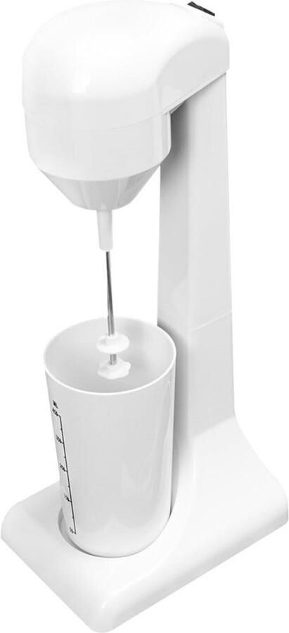 Elektrische blender 500 ml 22.000 tpm Krachtige milkshake- en smoothiemaker Antislipvoeten 1 liter capaciteit Voor thuis en horeca Wit